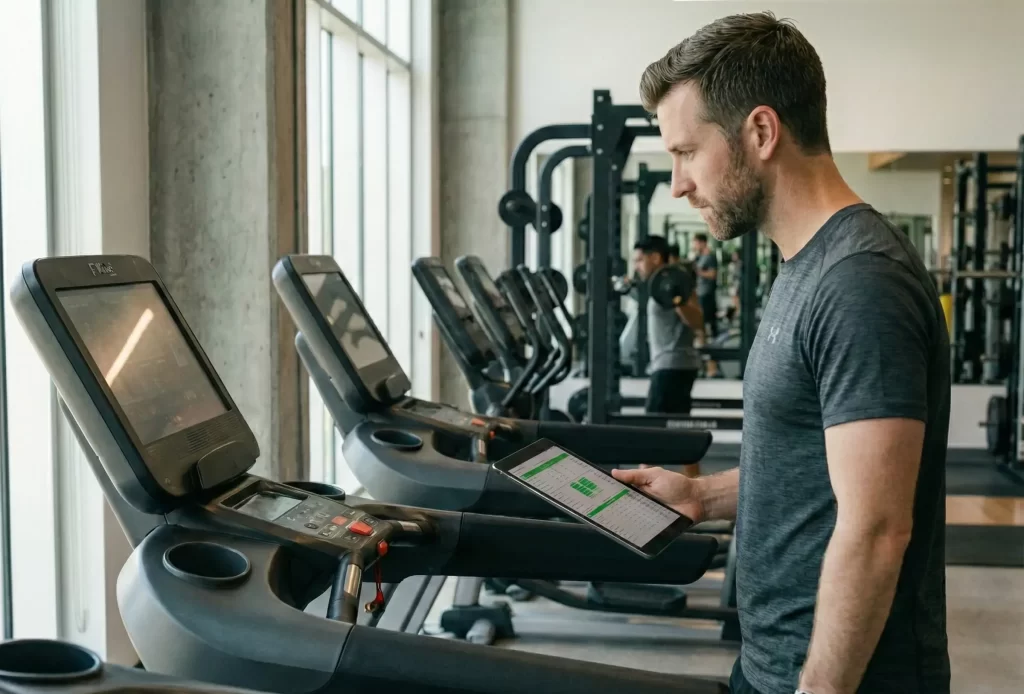 equipamentos academia usados