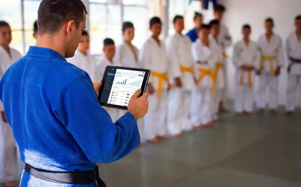 sistema para academia de artes marciais